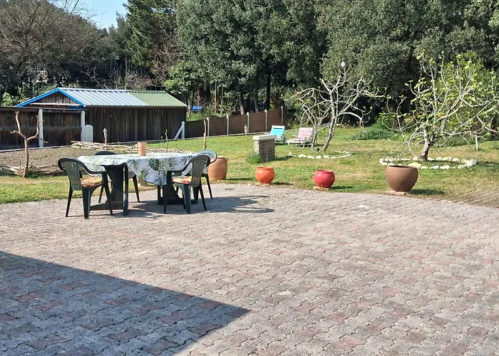 Tatil Evi Jolie Maison,terrasse, Jardin 5 Minutes De La De La Chambrette Avec Restos Les Pieds Dans Le Sable Le Verdon-sur-Mer