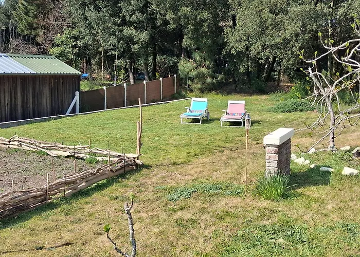 Tatil Evi Jolie Maison,terrasse, Jardin 5 Minutes De La De La Chambrette Avec Restos Les Pieds Dans Le Sable